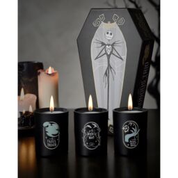 Disney Nightmare Before Christmas Set Of 3 Candles in Black - thumbnail 1