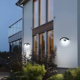 COMELY Outdoor Wall Lights, Black, IP65 Waterproof Wall Lights, Cold White in Black - thumbnail 5