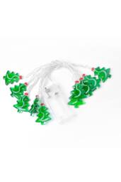 KDMD 1.5m 10 LED Christmas Tree Decorative String Lights Battery in Green