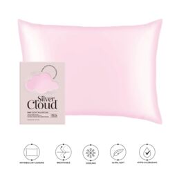 Silver Cloud Women's Silver Ion Infused Curl & Dream Set - Pink in Baby Pink - thumbnail 2