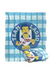 Warner Brothers Ted Lasso, 152x127 cm Team Lasso Silky Touch Super Soft Throw Blanket in White - thumbnail 2
