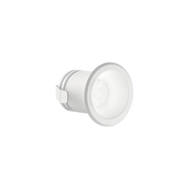 Netlighting Virus Integrated LED Indoor Recessed Downlight Lamp 1 Light White 3000K