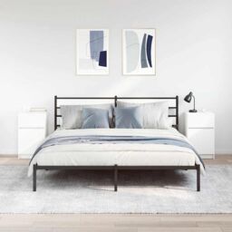 Berkfield Home Bedside Cabinets 2 pcs White 39x35x65 cm Engineered Wood - Size: 39 x 35 x 65 cm - thumbnail 3