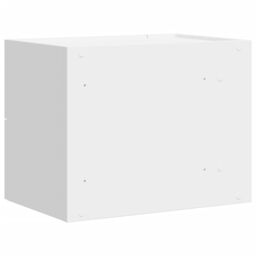 Berkfield Home Wall-mounted Bedside Cabinet White 45x30x35 cm - Size: 45 x 30 x 35 cm - thumbnail 6