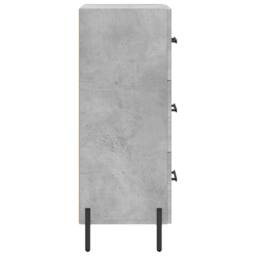 Berkfield Home Sideboard Concrete Grey 34.5x34x90 cm Engineered Wood - thumbnail 7
