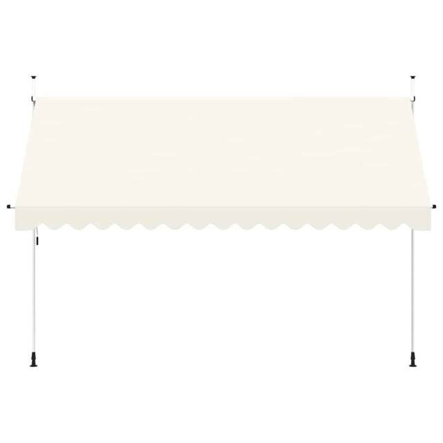 Berkfield Home Manual Retractable Awning 400 cm Cream - image 1