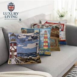 Luxury Living Playful Kittens Tapestry Cushions - (Set of 4 with Plump Pads) - Size: 45 cm x 45 cm - thumbnail 5