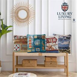Luxury Living Playful Kittens Tapestry Cushions - (Set of 4 with Plump Pads) - Size: 45 cm x 45 cm - thumbnail 8
