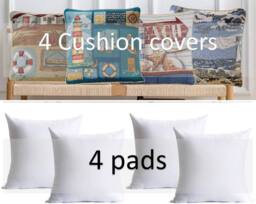 Luxury Living Playful Kittens Tapestry Cushions - (Set of 4 with Plump Pads) - Size: 45 cm x 45 cm - thumbnail 6