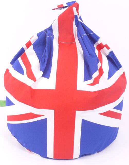 Bean Lazy Cotton Union Jack Team GB Bean Bag Child Size - Size: Small - image 1