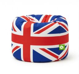 Bean Lazy Cotton Union Jack Team GB Bean Bag Child Size - Size: Small - thumbnail 2