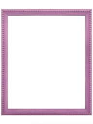 Frames & Mirrors 4U Crown Bobbin Wooden Picture Frame 20x16 Inch in Purple