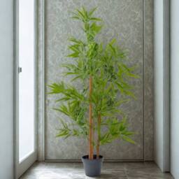 Pirlo Plush Artificial 120CM Tall Decorative Ficus Plant in Green - thumbnail 3