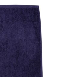 Towel City Printable Cotton Golf Towel in Navy - thumbnail 2