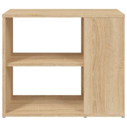 Berkfield Home Side Cabinet Sonoma Oak 60x30x50 cm Engineered Wood in Brown - Size: 60 x 30 x 50 cm - thumbnail 4