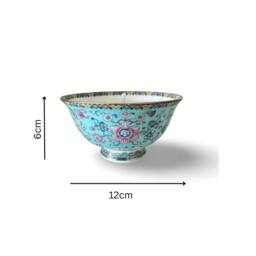 Candle Up Oriental Teal Bowl Candle - thumbnail 3