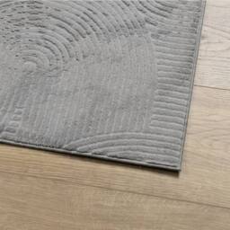 Berkfield Home Rug IZA Short Pile Scandinavian Look Grey 120x170 cm - Size: Medium - thumbnail 4