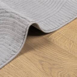 Berkfield Home Rug IZA Short Pile Scandinavian Look Grey 120x170 cm - Size: Medium - thumbnail 6