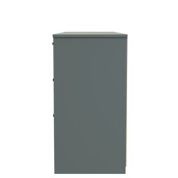 Ready Assembled 2 U Denver 6 Drawer Kneehole Desk (Ready Assembled) in Pale Green - thumbnail 2