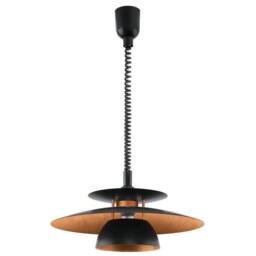 Eglo Brenda Black & Copper Steel Pendant Light - thumbnail 2
