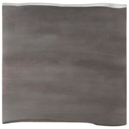 Berkfield Home Coffee Table with Live Edges 60x60x40 cm Solid Acacia Wood in Grey - Size: 60 x 60 x 40 cm - thumbnail 6