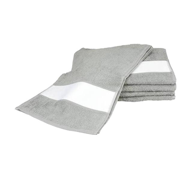 ARTG Subli-Me Sports Towel in Light Grey - image 1