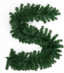 Shatchi 2m Prelit Alaskan Pine Christmas Christmas Garland Green - thumbnail 2