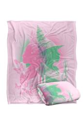 NBCU Wicked Pink & Green Glinda & Elphaba Portrait Blanket - Size: Large - thumbnail 2