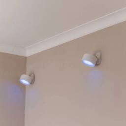 EONLION 2x Easy Fit Touch Wall Light Fittings Rechargeable LED Lamps in White - thumbnail 4