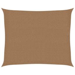 Berkfield Home Sunshade Sail 160 g/m¬≤ Taupe 2.5x3 m HDPE - thumbnail 2