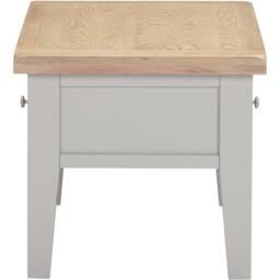 Seconique Windsor 2 Drawer Coffee Table (Fully Assembled) in Light Grey - thumbnail 5