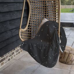 Benjamin Tate Design Zodiacal Constellations Blanket in Natural - Size: 120 cm x 150 cm - thumbnail 4