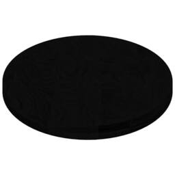 Berkfield Home Table Top Dark Brown 120x60x4 cm Solid Wood Oak Oval - Size: 120 x 60 x 4 cm - thumbnail 6