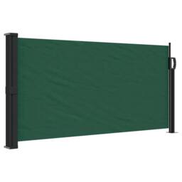 Berkfield Home Retractable Side Awning Dark Green 100x300 cm