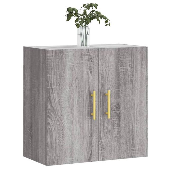 Berkfield Home Wall Cabinet Grey Sonoma 60x31x60 cm Engineered Wood - Size: 60 x 31 x 60 cm - image 1