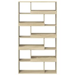Berkfield Home Room Divider Sonoma Oak 100x33x187.5 cm Engineered Wood in Brown - thumbnail 4