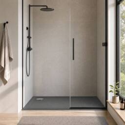 Balterley Rectangular Shower Tray 1000x800mm in Grey - thumbnail 6