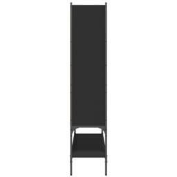 Berkfield Home Decorative Bookcase Black 102x30x141.5 cm Engineered Wood - thumbnail 6