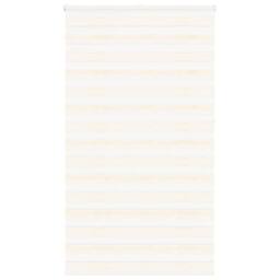 Berkfield Home Zebra Blind Marble Beige 120x230 cm Fabric Width 115.9 cm Polyester
