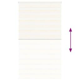 Berkfield Home Zebra Blind Marble Beige 120x230 cm Fabric Width 115.9 cm Polyester - thumbnail 5