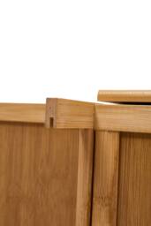 Garden Sanctuary Multi-functional Wooden Coat Rack with Storage Drawers in Natural - thumbnail 9