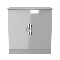 Ready Assembled 2 U Holborn 2 Door Cabinet (Ready Assembled) in Mid Grey - thumbnail 2
