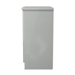 Ready Assembled 2 U Holborn 2 Door Cabinet (Ready Assembled) in Mid Grey - thumbnail 3