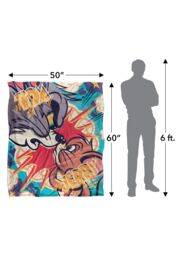 Warner Bros. Jappy Agoncillo Tom & Jerry Silky Touch Super Soft Throw Blanket 152 X 127 cm in White - thumbnail 5