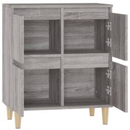 Berkfield Home Sideboard Grey Sonoma 60x35x70 cm Engineered Wood - Size: 60 x 35 x 70 cm - thumbnail 8