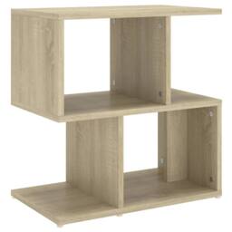Berkfield Home Bedside Cabinet Sonoma Oak 50x30x51.5 cm Engineered Wood in Brown - thumbnail 1