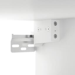 Berkfield Home Wall Cabinet White 80x33x80 cm Engineered Wood - Size: 80 x 33 x 80 cm - thumbnail 6