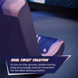 X Rocker Video Rocker Gaming Chair for Kids in Pink - thumbnail 5