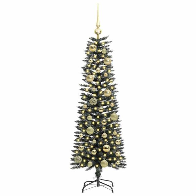 Berkfield Home Elegant Artificial Christmas Tree with Stand Green 40.5 x 40.5 x - image 1