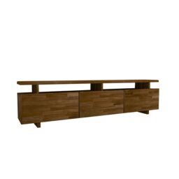 Destina Home TV Stand, Solid Wood, Handmade, 174 cm, Magnus in Brown - Size: 1 Pack